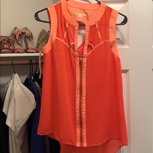 Gianni Bini Orange Top